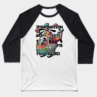 Dream Chopper Captain: Winged Wonders Baseball T-Shirt